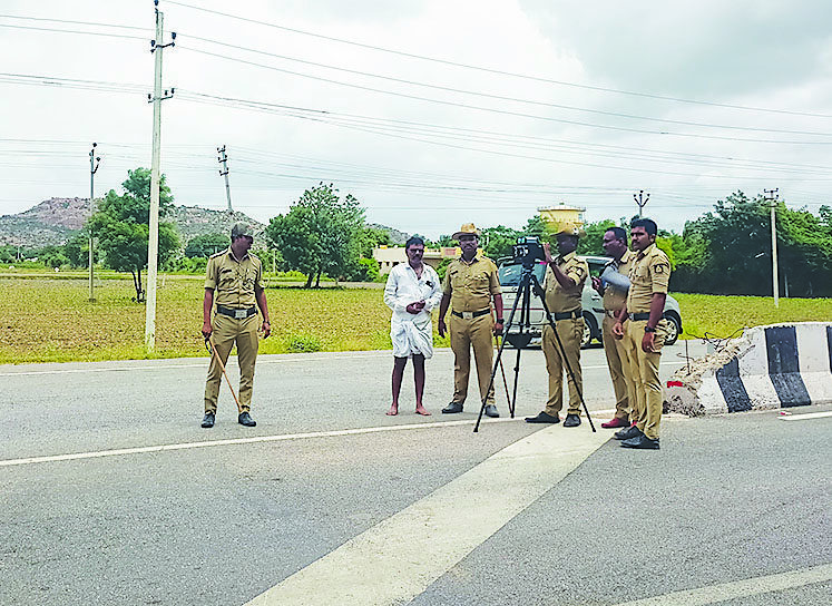 ವಾಹನಗಳ ವೇಗ ನಿಯಂತ್ರಣಕ್ಕೆ ಲೇಸರ್ ಟ್ರ‍್ಯಾಕ್