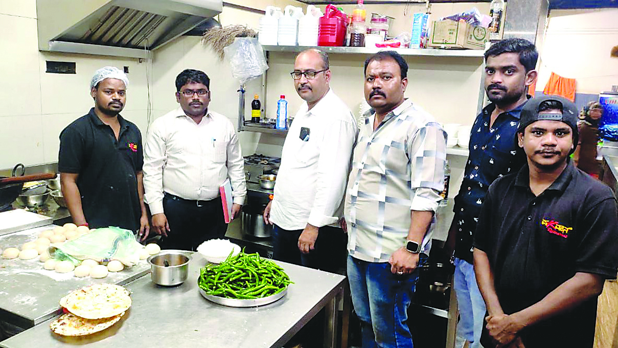 ಆಹಾರ ಸುರಕ್ಷತೆ ಪರಿಶೀಲನೆ, ನೋಟಿಸ್ ಜಾರಿ