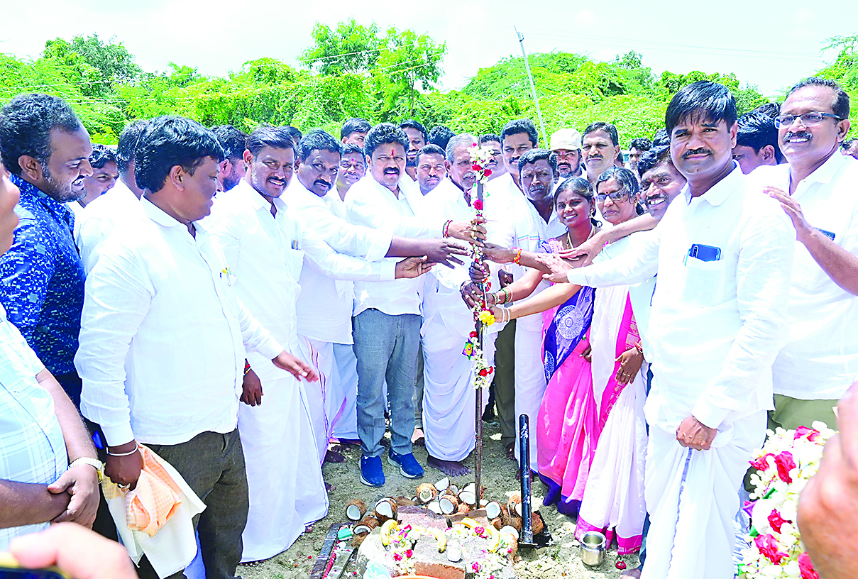 ವಿವಿಧ ಕಾಮಗಾರಿಗಳಿಗೆ ಶಾಸಕ ಬಸನಗೌಡ ದದ್ದಲ್ ರವರು ಚಾಲನೆ