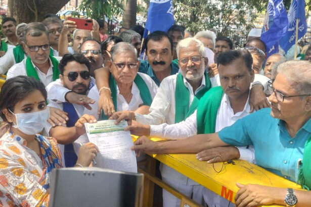 ಜಿಲ್ಲೆಯ ರೈತರ ಜ್ವಲಂತ ಸಮಸ್ಯೆಗಳು ಬಗೆಹರಿಸಲು ಮುಖ್ಯಮಂತ್ರಿಗಳಿಗೆ ಮನವಿ
